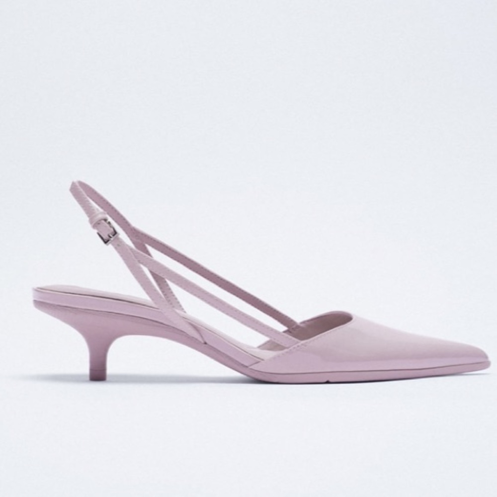 Zara Slingback Pumps with Rubber Soles